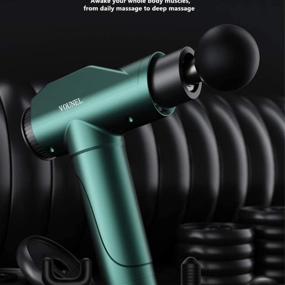 Vounel Massage Gun, Deep Tissue Percussion Muscle Massage for Pain Relief - Picture 6 of 7
